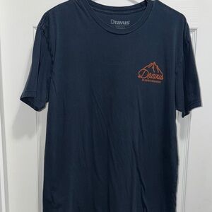Dravus Men's Dark Blue Graphic Tee